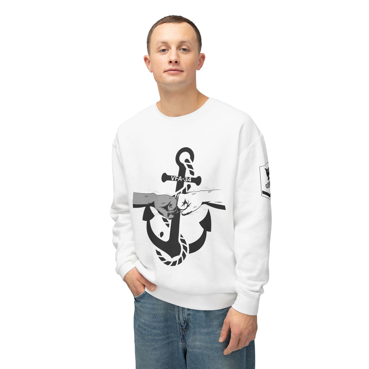 Naval Lightweight Crewneck Sweatshirt