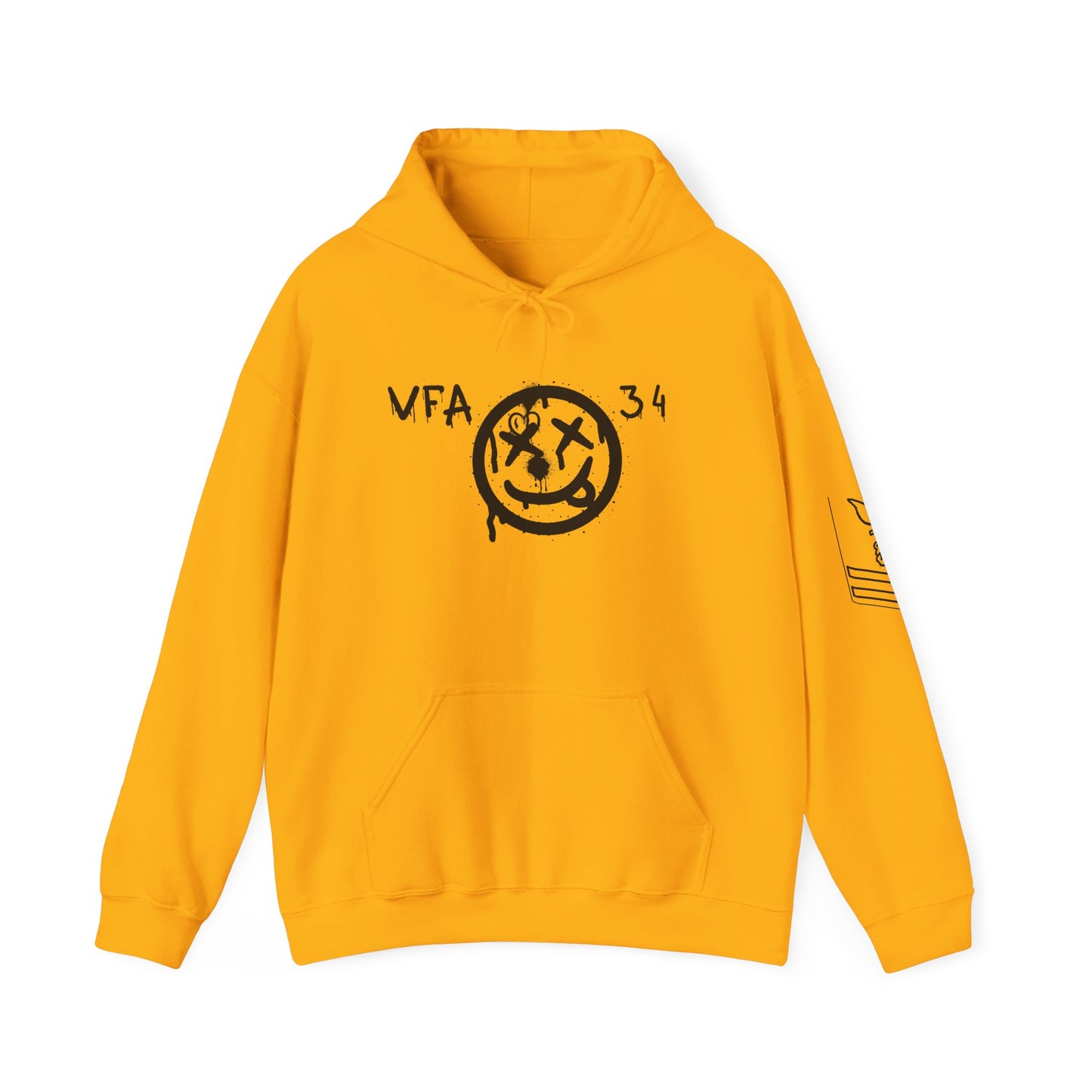 Naval Unisex Heavy Blend™ Hooded Sweatshirt