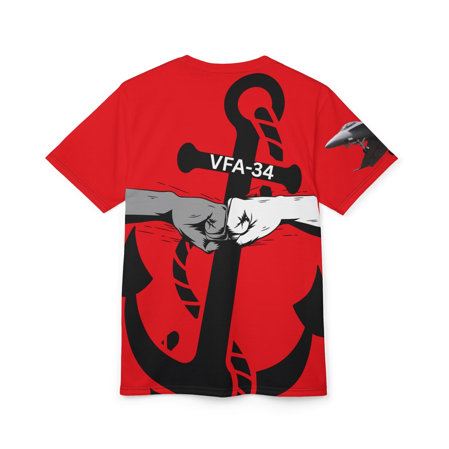 Naval Unisex Cut & Sew Tee (AOP)