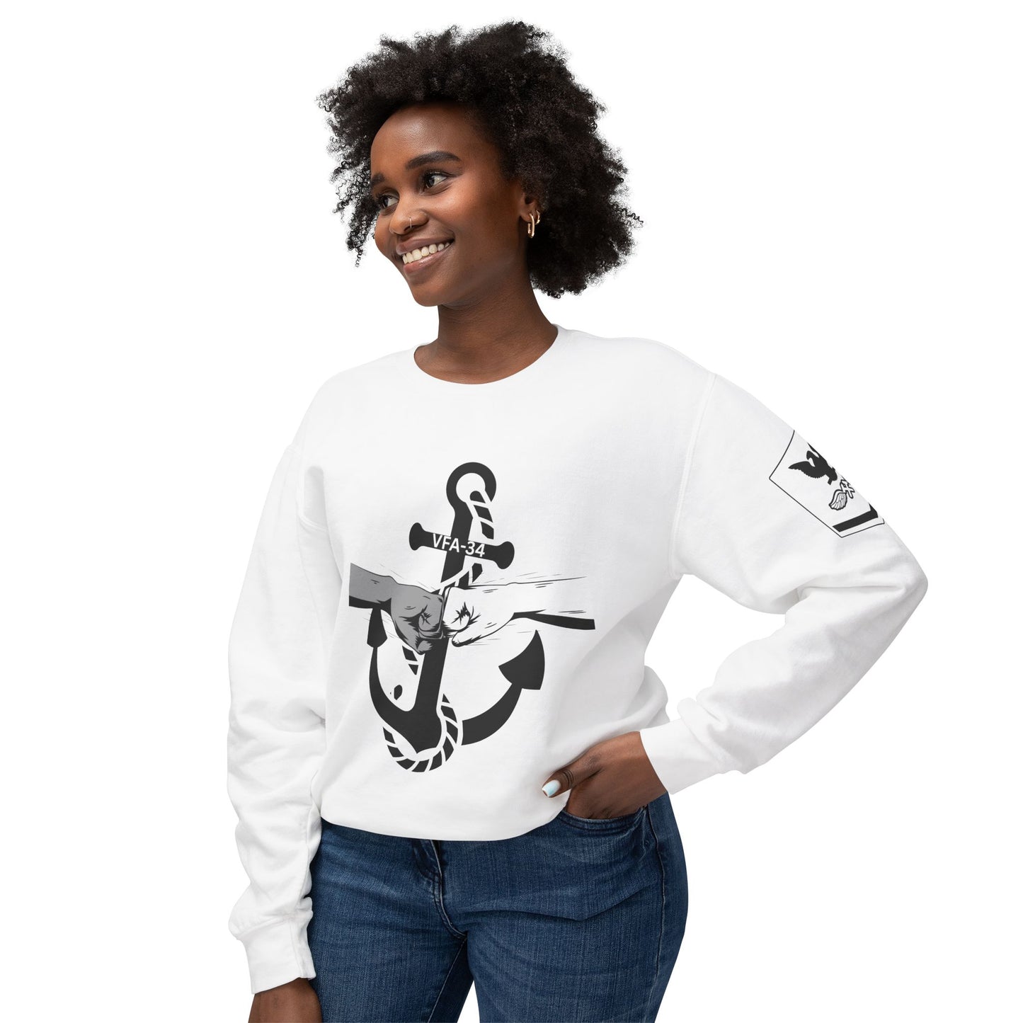 Naval Lightweight Crewneck Sweatshirt