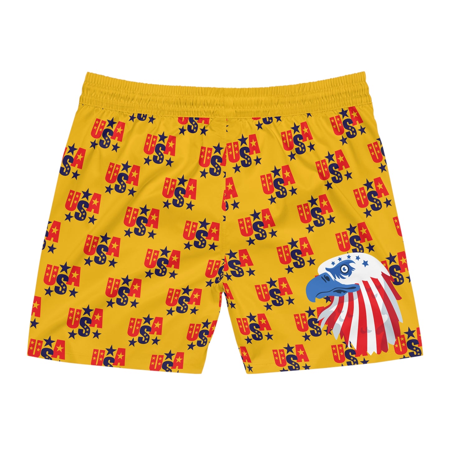 Naval Men's Mid-Length Swim Shorts (AOP)