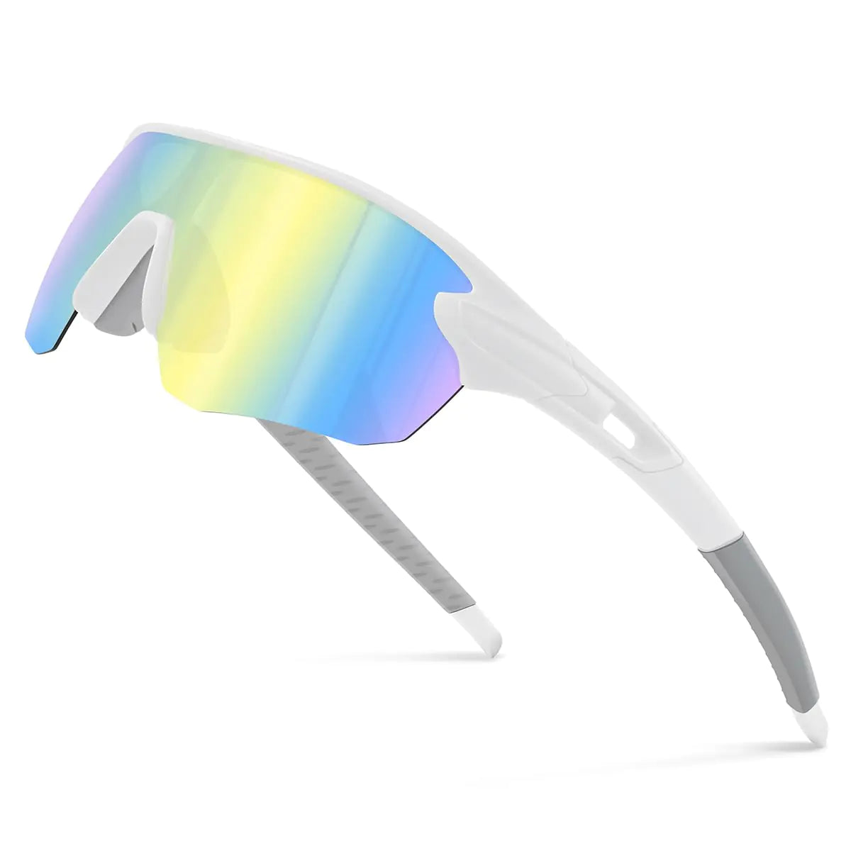 suoso Polarized Sports Sunglasses for Men: Cycling Sun Glasses for Youth Womens UV400 Protection Goggles for Baseball Running