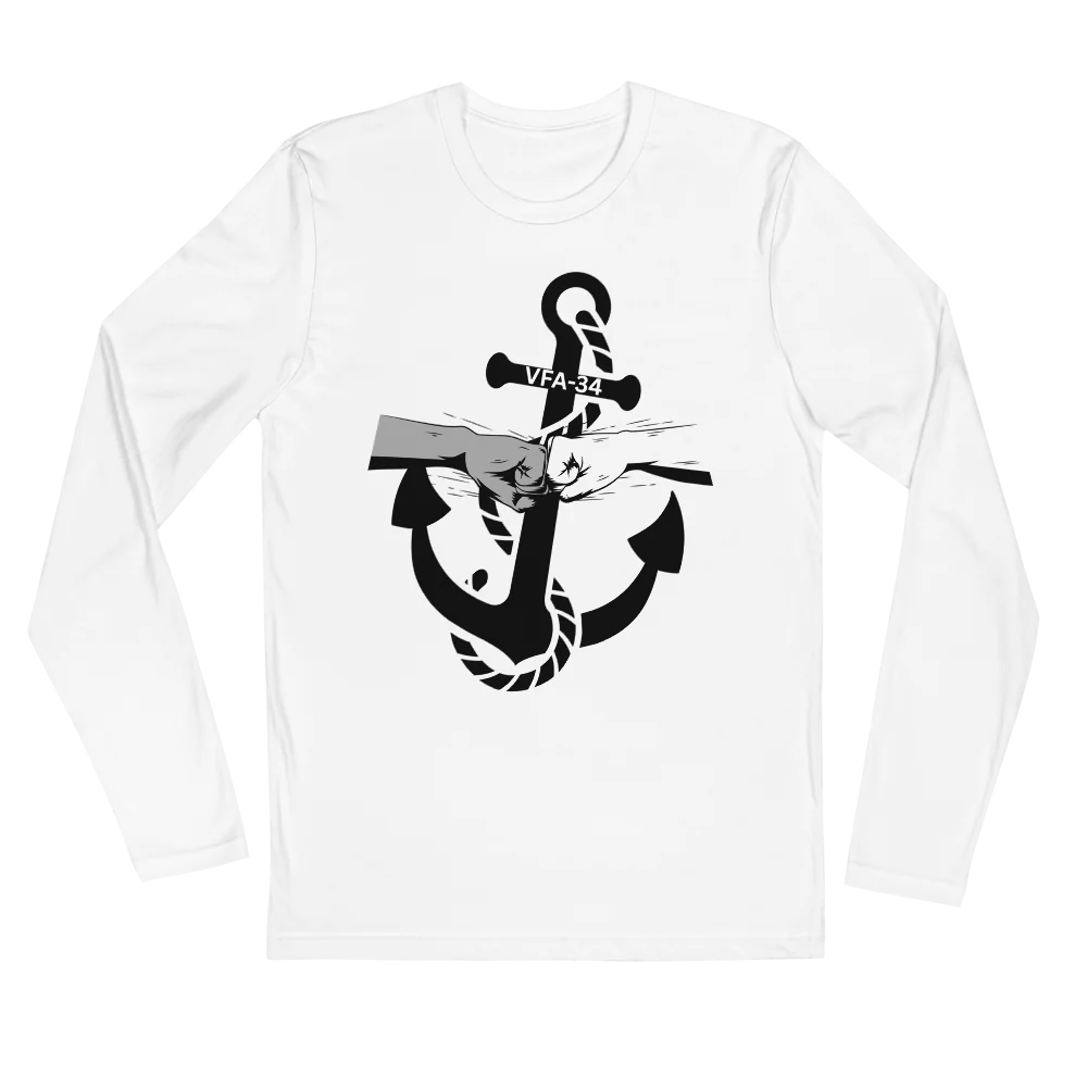 Men's Fitted Long Sleeve Shirt | Next Level 3601