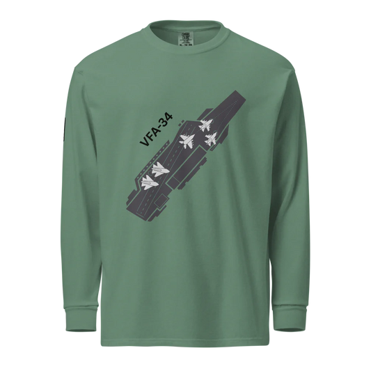 Unisex Garment-Dyed Heavyweight Long Sleeve Shirt | Comfort Colors 6014