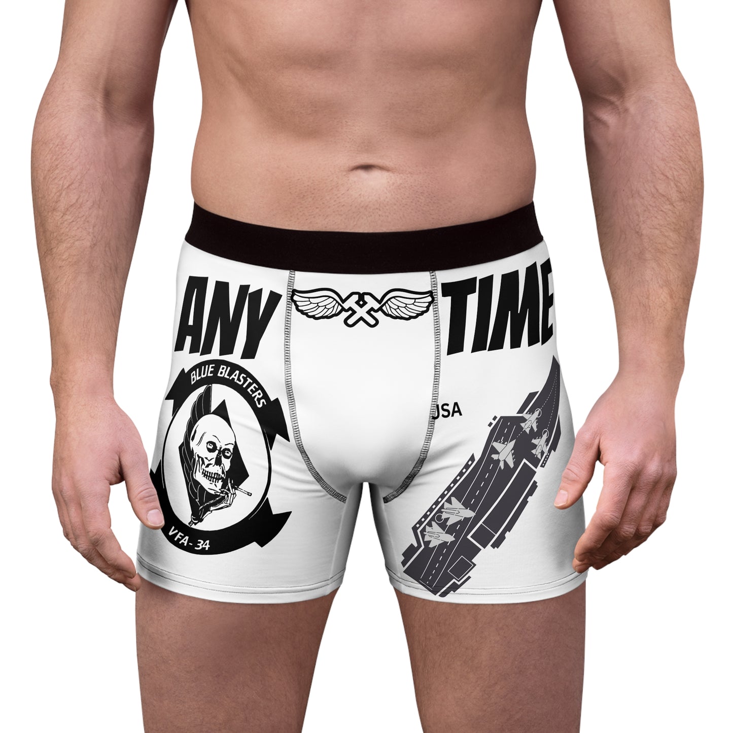 Naval  Comfortable Men's Boxer Briefs - Stylish Fit for Everyday Wear
