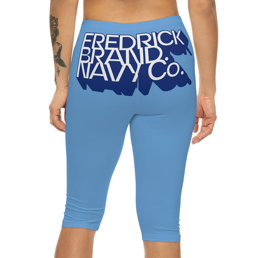 Naval  Stylish Women’s Capri Leggings - Comfortable Activewear for Everyday Wear