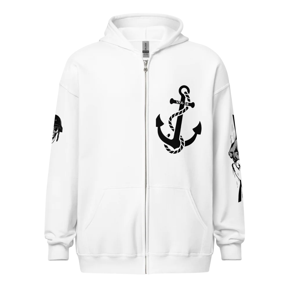 Unisex Heavy Blend Zip Hoodie | Gildan 18600