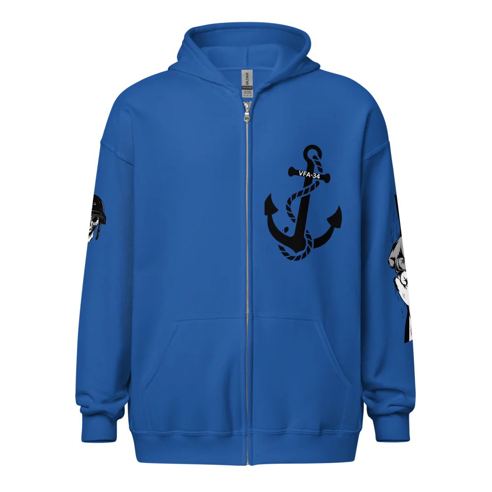 Unisex Heavy Blend Zip Hoodie | Gildan 18600