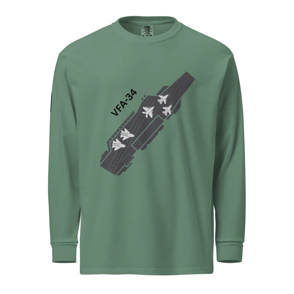 Unisex Garment-Dyed Heavyweight Long Sleeve Shirt | Comfort Colors 6014